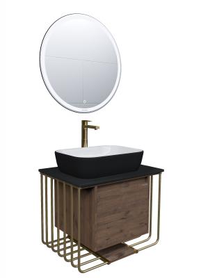 Раковина накладная Grossman GR-4041BW (460х320х140) черная